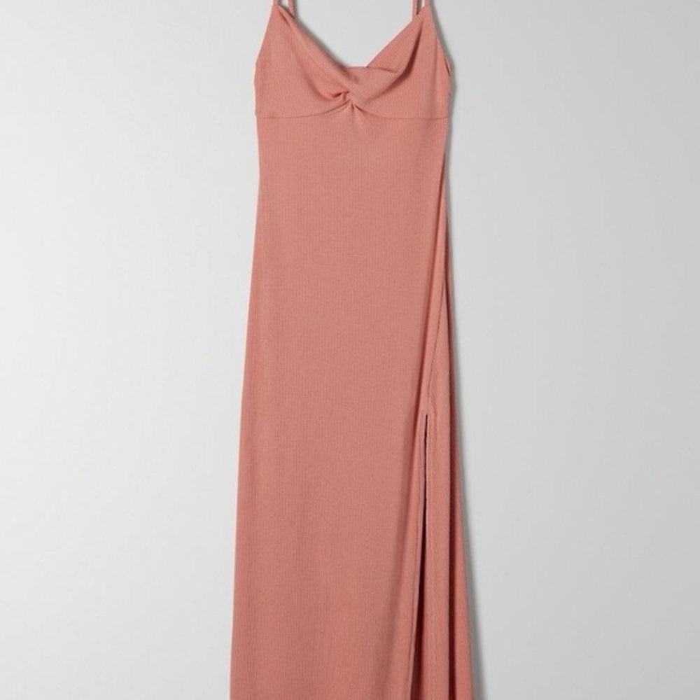 Aritzia Wilfred meridian dress - coral - size medium